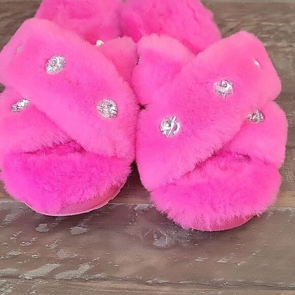 EMU Australia Rhinestone Mayberry Slippers in Pink  Anthropologie Size W 9 M 8 - Picture 9 of 13